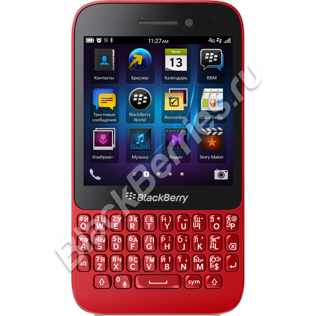 BlackBerry Q5 4G Red